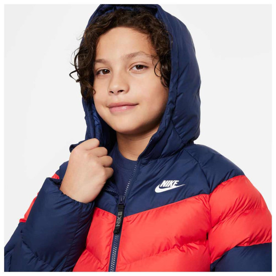 Nike Παιδικό μπουφάν Sportswear Synthetic-Fill Hooded Jacket